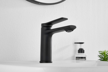 Смеситель для раковины BELZ B10572-7, черный