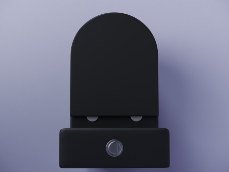 Унитаз напольный напольный Ceramica Nova Metropol CN4001MB черный матовый