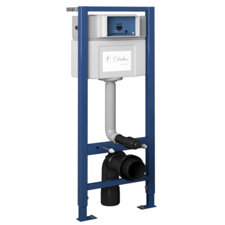 Комплект Delice Aura 4 в 1: инсталляция, крепления, клавиша смыва Aura, шумоизоляция