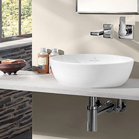 Раковина накладная 43см Villeroy & Boch Artis 41794301 белый