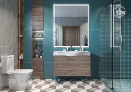 Унитаз-компакт Santek Нео с горизонтальным выпуском 1WH302470