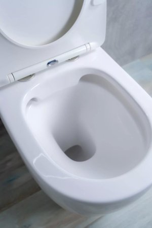 Унитаз напольный безободковый GID Tr2177 с сиденьем микролифт, белый