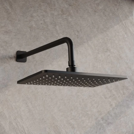 Встраиваемая душевая система Iddis Slide SLIBL02i67 черный матовый