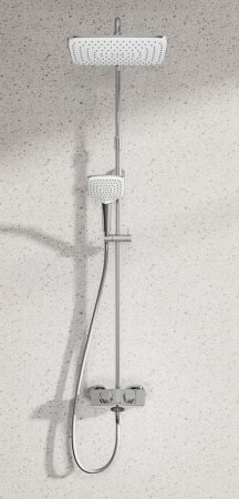 Душевая стойка Kludi Cockpit Explorer 8005005-00 c термостатом