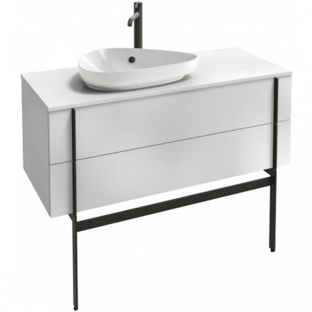 Тумба под раковину-чашу Jacob Delafon Nouvelle Vague 100 подвесная Белый глянец