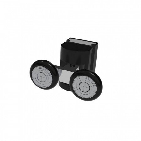 Душевая кабина Black&White G8708 110x80x217 профиль черный матовый, стекло прозрачное