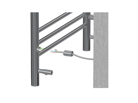 Полотенцесушитель элекрический Aquatek Бетта 70х50 хром
