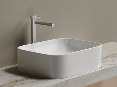 Раковина накладная 50см Ceramica Nova Element CN6052 белый