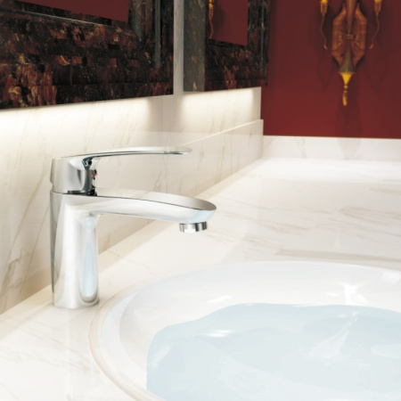 Смеситель для раковины Haiba HB10183, хром