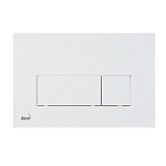 Кнопка смыва AlcaPlast THIN M576 белый матовый