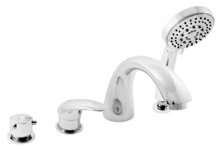 Смеситель на борт ванны Rav Slezak Dunaj D469.5P хром