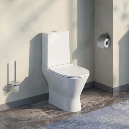 Унитаз напольный IDDIS Edifice EDI2DSEi24 белый, с сиденьем микролифт