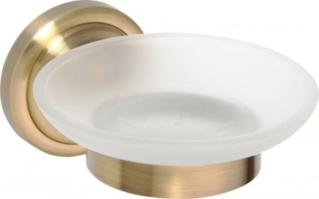 Мыльница стеклянная Bemeta Retro bronze 144108027 Бронза