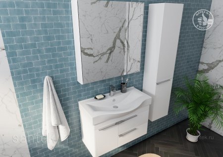 Раковина Santek Беверли 80 отверстие под смеситель 1WH302422