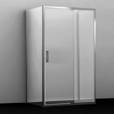 Душевой угол WasserKraft Berkel 48P26 120x100x200, профиль хром, стекло прозрачное