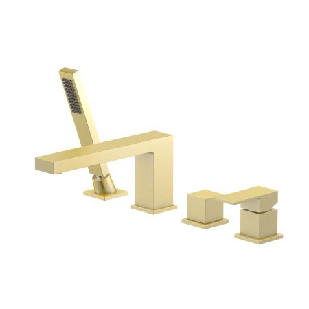 Смеситель на борт ванны Timo Selene 2130/17Y золото матовое