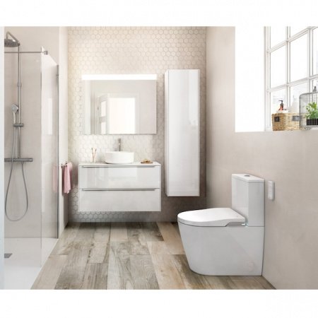 Раковина накладная 37см Roca Inspira 32752R000 белый