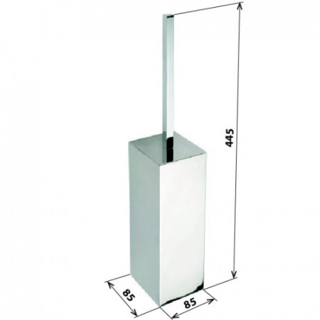 Ершик для унитаза Bemeta Plaza 118113092 Хром