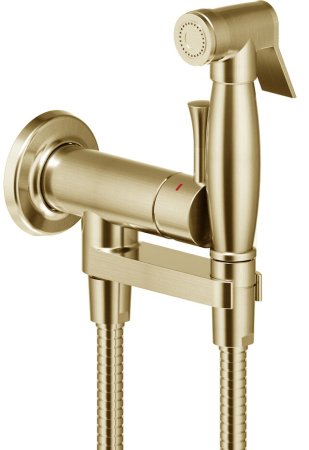 Гигиенический душ со смесителем Nobili AV00610BR бронза