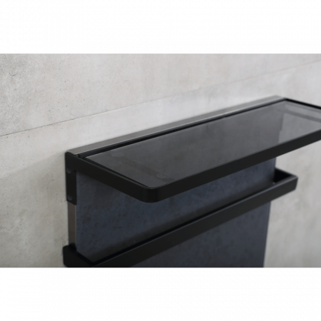 Полотенцесушитель электрический Black&White N-388GM 89.9х40 черный матовый