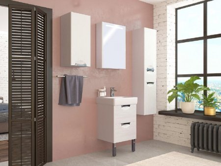 Тумба под раковину Акватон Сильва 50 подвесная 1A211701SIW50 Дуб макиато