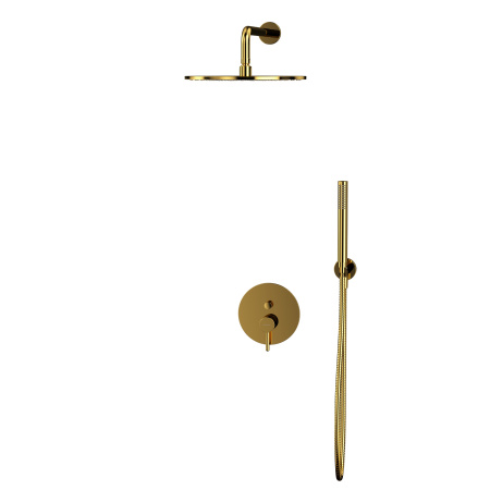 Система для душа скрытого монтажа WHITECROSS Y YSET04GL (золото)