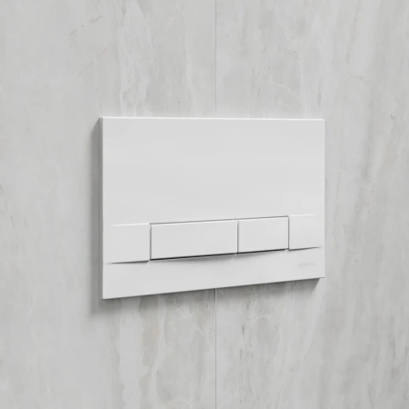 Кнопка смыва для унитазов Lemark BIT 9804008 белый