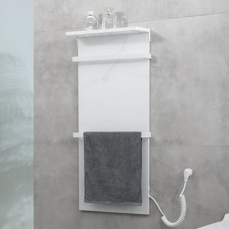 Полотенцесушитель электрический Black&White N-388WM 89.9х40 белый матовый