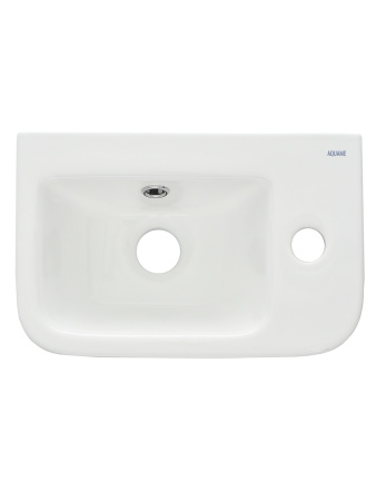 Раковина накладная 37.5см AQUAme AQM5006R белый
