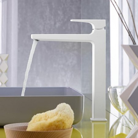 Смеситель для раковины-чаши Hansgrohe Metropol 32512700 белый матовый