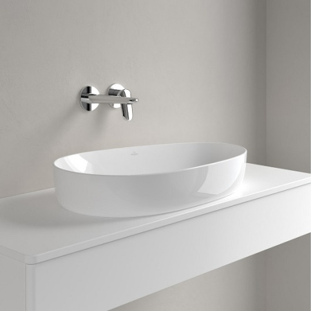 Раковина накладная 65см Villeroy & Boch Antao 4A7465R1 белый с покрытием CeramicPlus