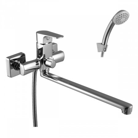 Смеситель для ванны с душем Lemark Plus Factor LM1651C хром