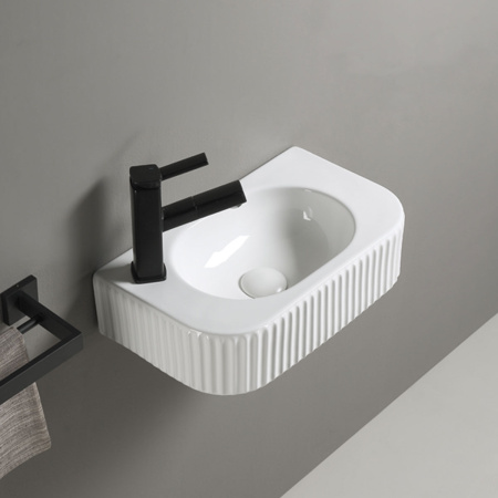 Раковина подвесная 45см Vincea VBS-503 белый