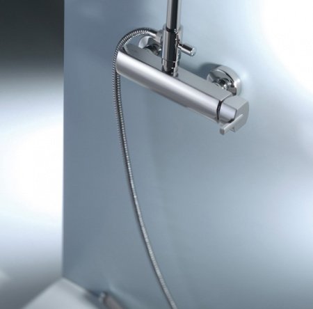 Душевая стойка Webert Azeta AZ870105015METAL хром