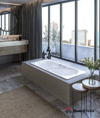 Чугунная ванна Goldman Donni 170х75