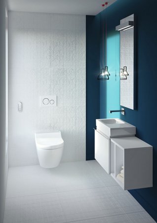 Унитаз биде Geberit AquaClean Tuma 146.294.SI.1 Белый альпин
