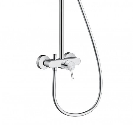Душевая стойка Hansgrohe Croma Select E 27258400 хром;белый