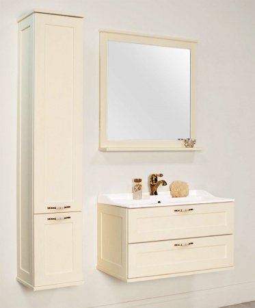 Тумба для комплекта Акватон Леон 80 дуб белый