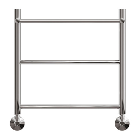 Полотенцесушитель водяной Point Афина PN04155P П2 500x500 с полкой, хром