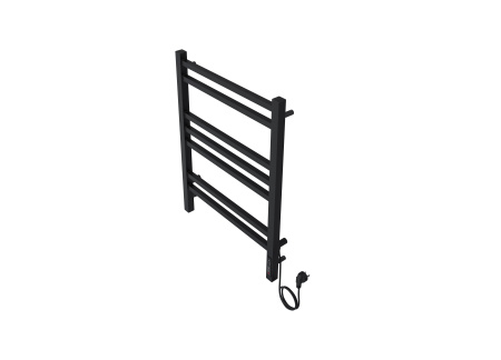 Полотенцесушитель элекрический Aquatek Альтаир 70х50 черный матовый