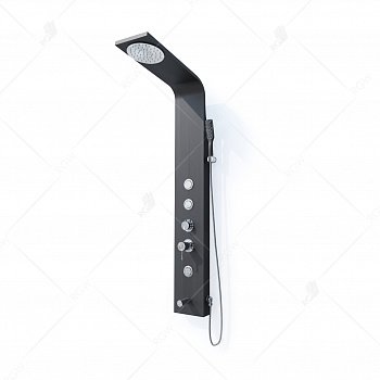 Душевая панель RGW SP-05 B 21140105-14 черный матовый