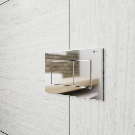 Клавиша смыва Point Ника PN44081C для инсталляции, хром