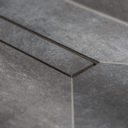 Душевой лоток Pestan Confluo Frameless Line 550 Black Matte