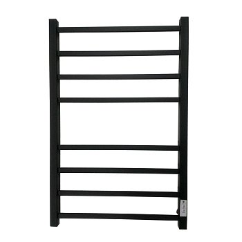 Полотенцесушитель электрический Маргроид Вид 81-10 профильный 80х50 черный матовый