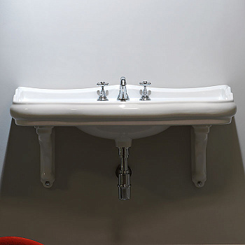 Раковина подвесная 100см Kerasan Retro 105001*1 белый