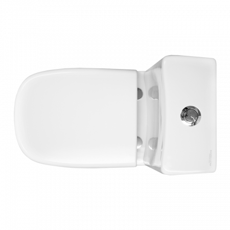 Унитаз-компакт Sanita Luxe Infinity DM INFSLCC01040522 с бачком и сиденьем микролифт