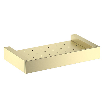 Полка для душа Timo Petruma 15222/17 золото матовое