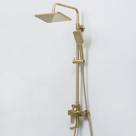 Душевая стойка WasserKRAFT A15501 золото матовое
