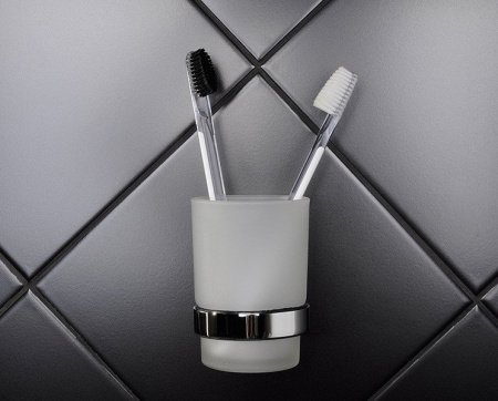 Стакан для зубных щеток Fixsen Europa FX-21806 Хром