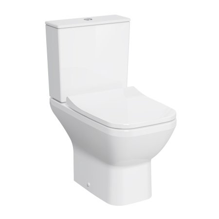 Унитаз-компакт Vitra Integra Square 9833B003-7205 с бачком и сиденьем микролифт